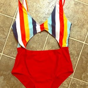 One piece swimsuit